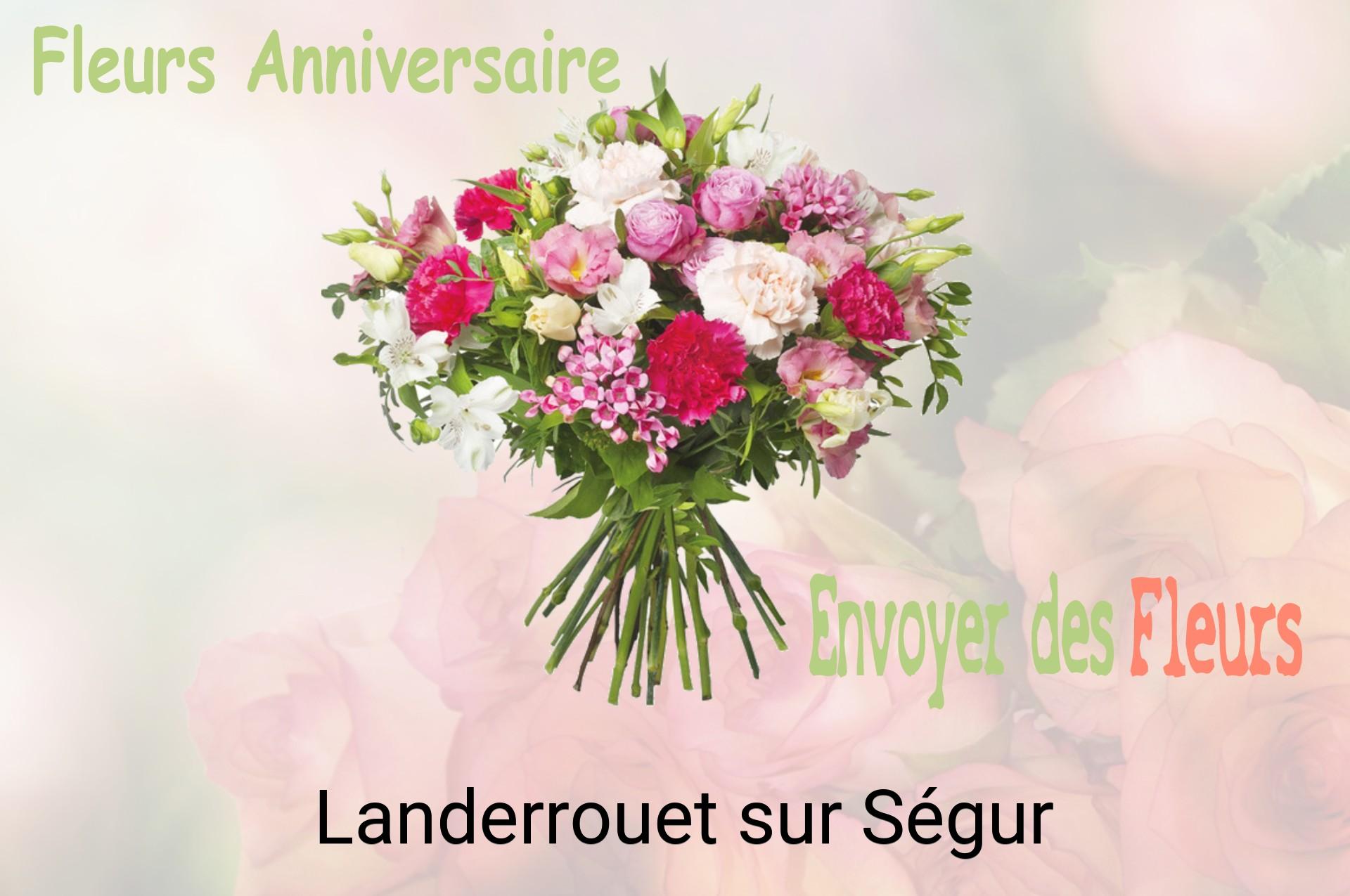 Bouquet de fleurs d’anniversaire livré à Landerrouet-sur-Ségur